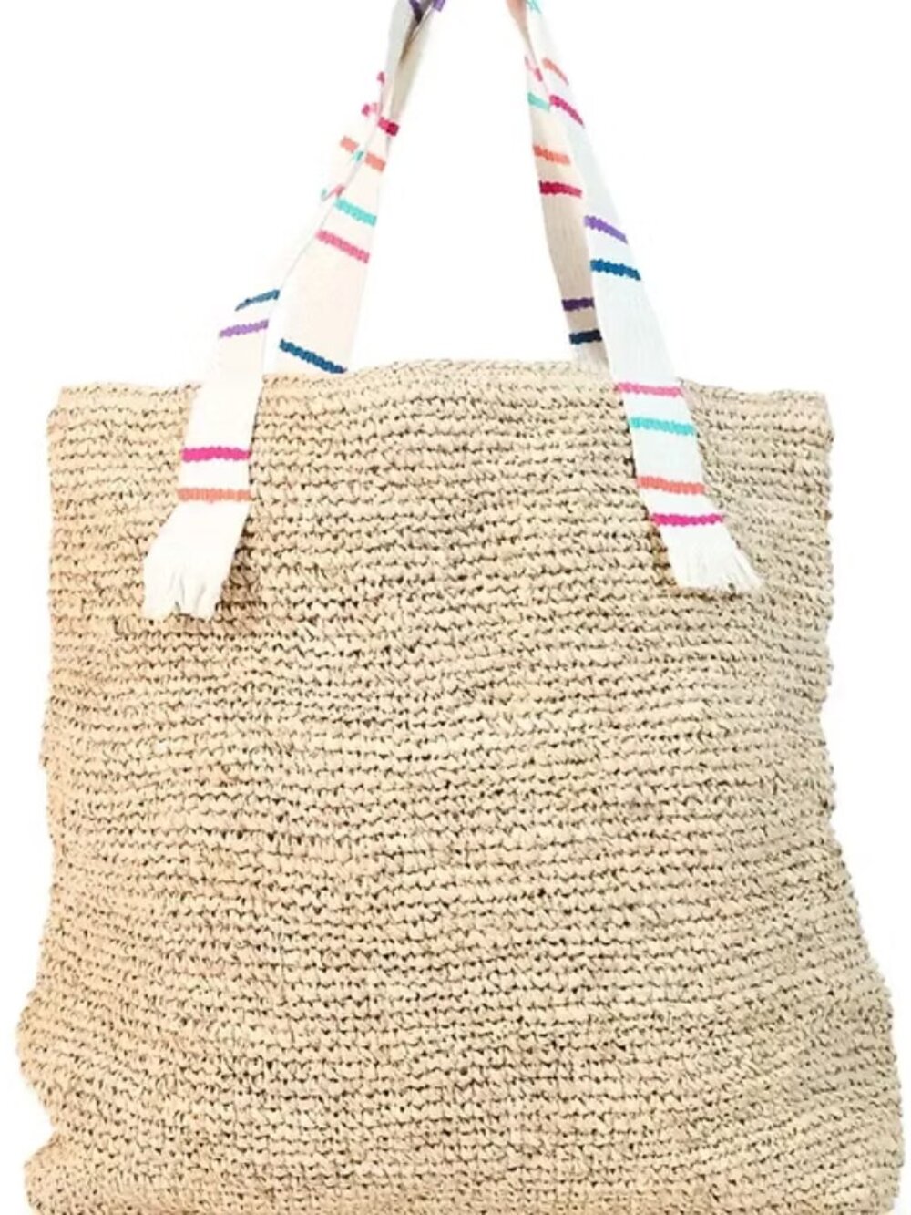 NWOT Sunshine Tienda, Irma Large Raffia Tote